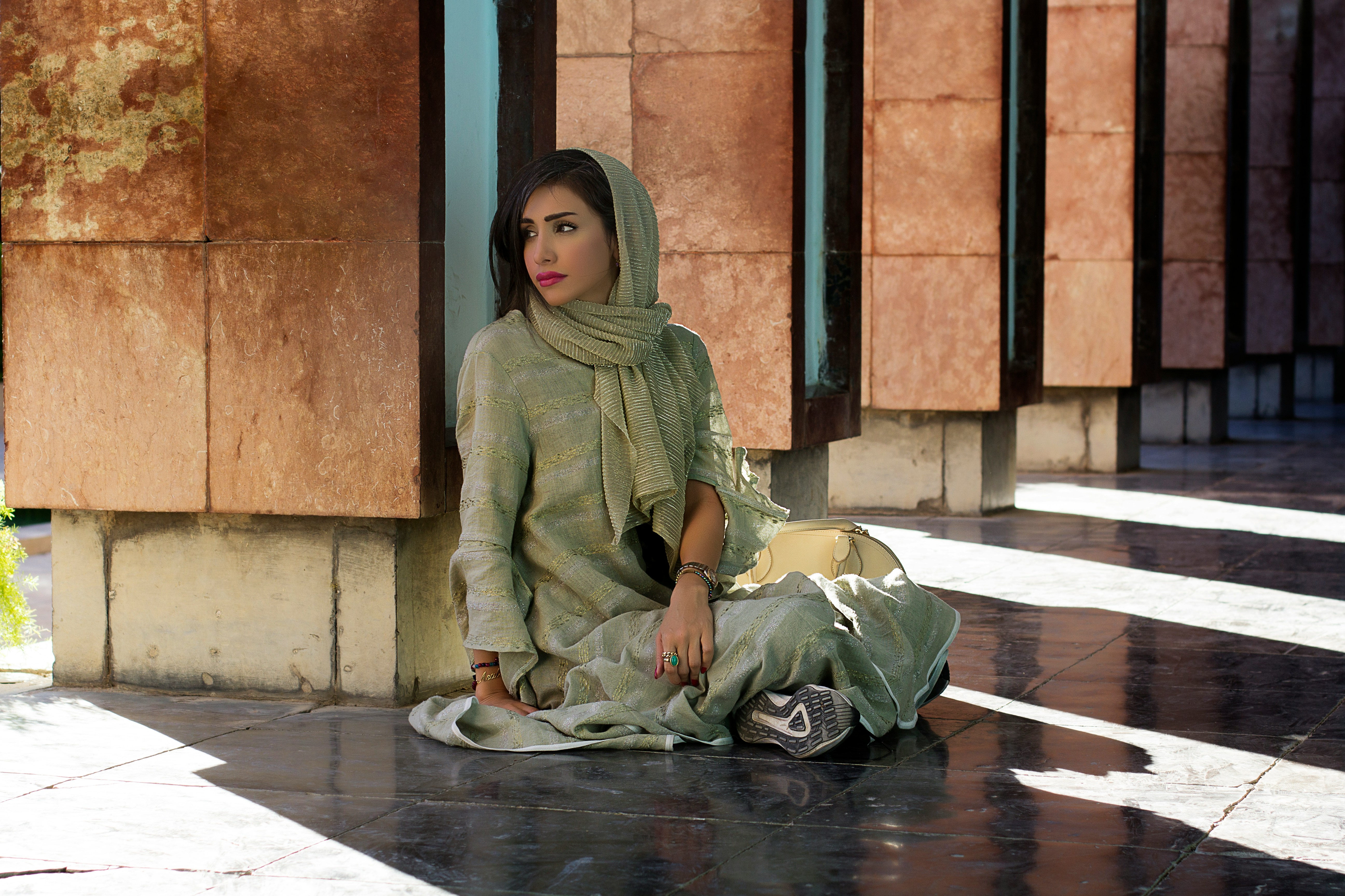 Soft light through a window—quiet contemplation