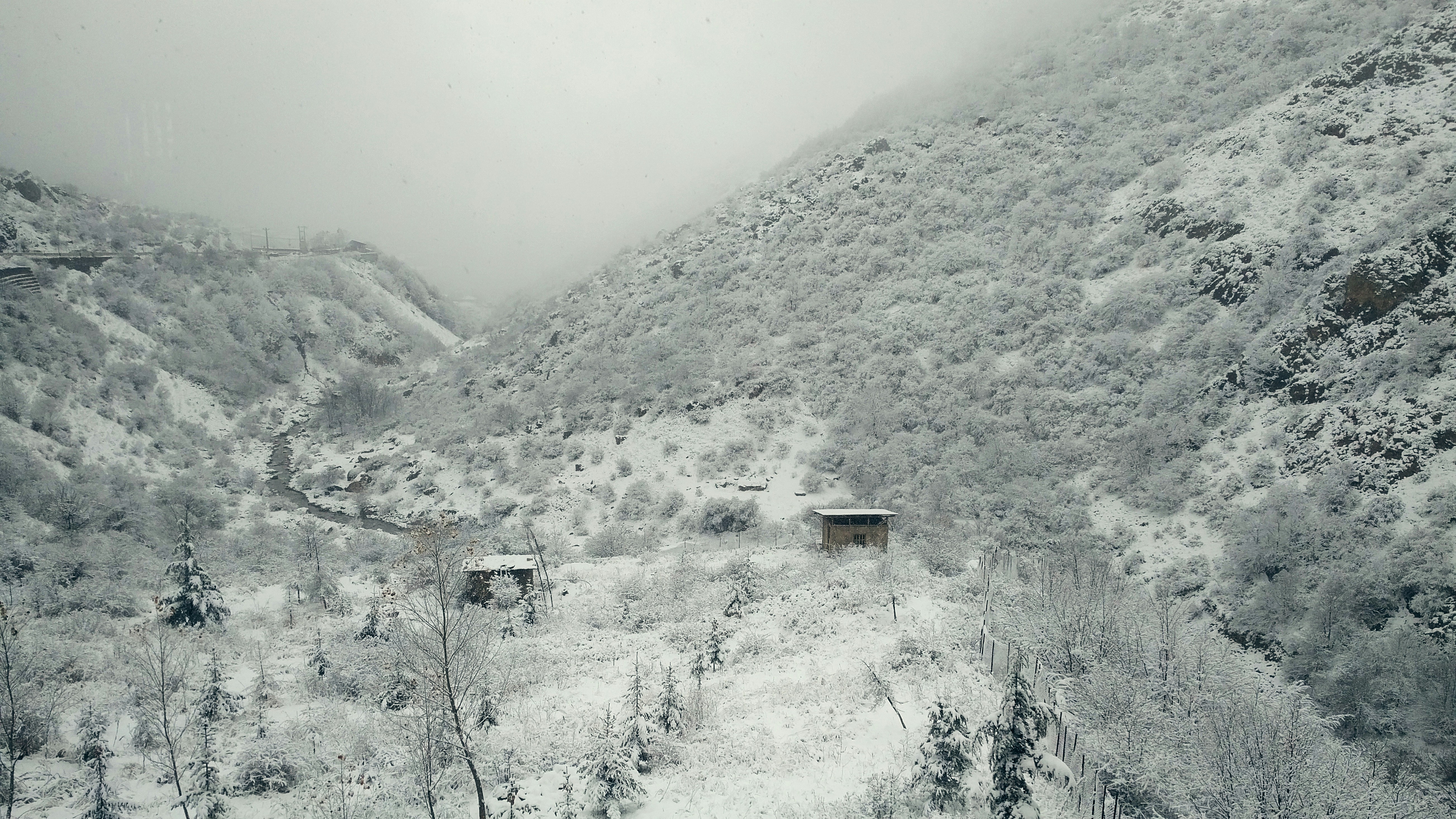 Winter in Mazandaran Province